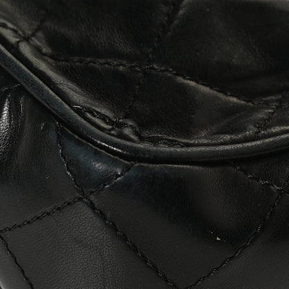 Chanel Lambskin Stitched Small Single Flap Black 11 of 13