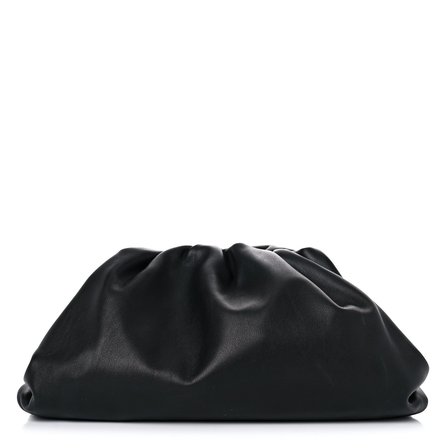 Bottega Veneta Smooth Butter Calf The Pouch Oversized Clutch Black 1 of 22