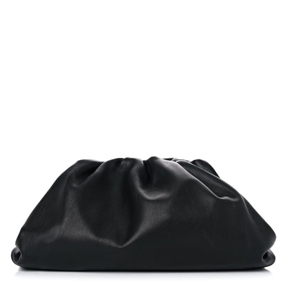 Bottega Veneta Smooth Butter Calf The Pouch Oversized Clutch Black 1 of 22