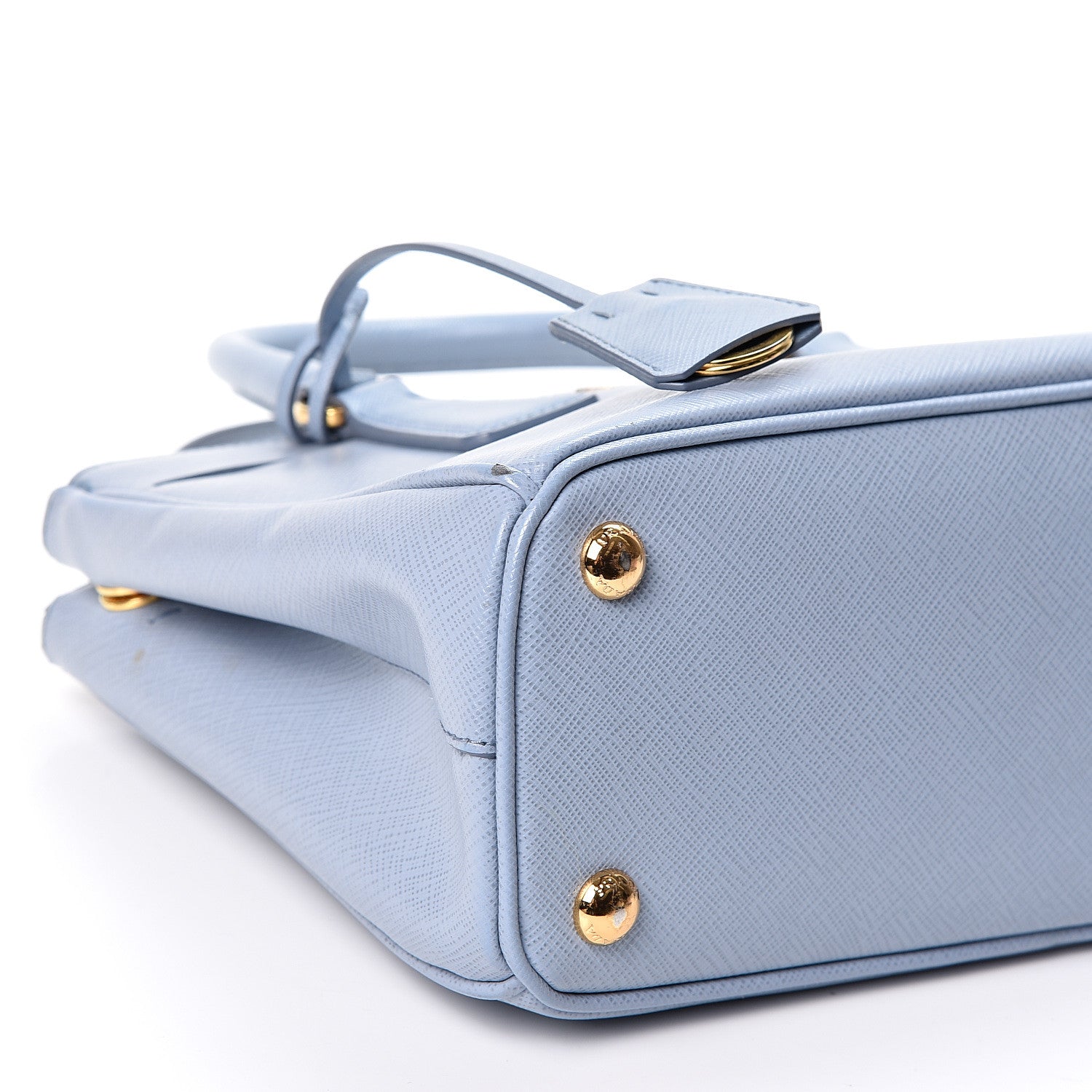 Prada Saffiano Small Galleria Double Zip Tote Astrale 7 of 8