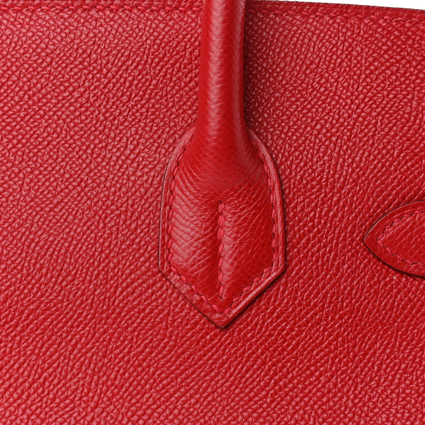 Epsom Birkin 30 Rouge Casaque