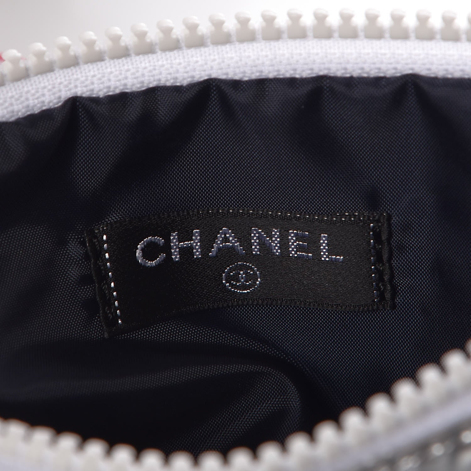 Chanel Reversible Airlines Tote Silver Navy 17 of 18