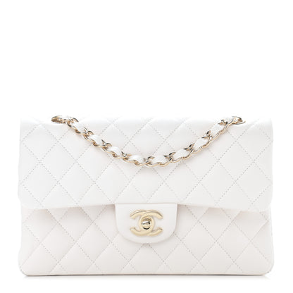 Chanel Caviar Quilted Small Double Flap White 1 of 10
