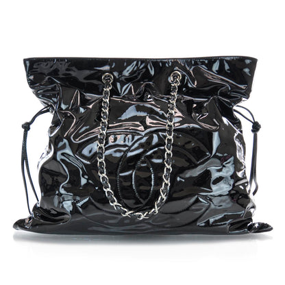 Chanel Patent Bonbons Shopper Tote Black 1 of 7