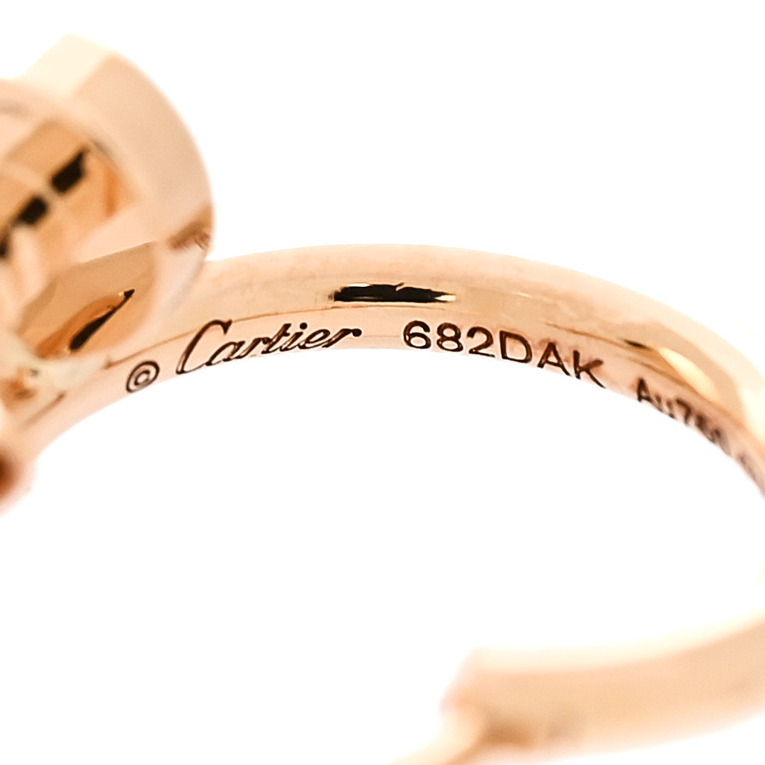 Cartier 18K Yellow Gold Juste Un Clou Single Hoop Earring 4 of 6