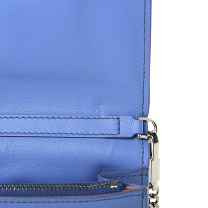 Givenchy Sugar Goatskin Pandora Chain Wallet Blue 11 of 20