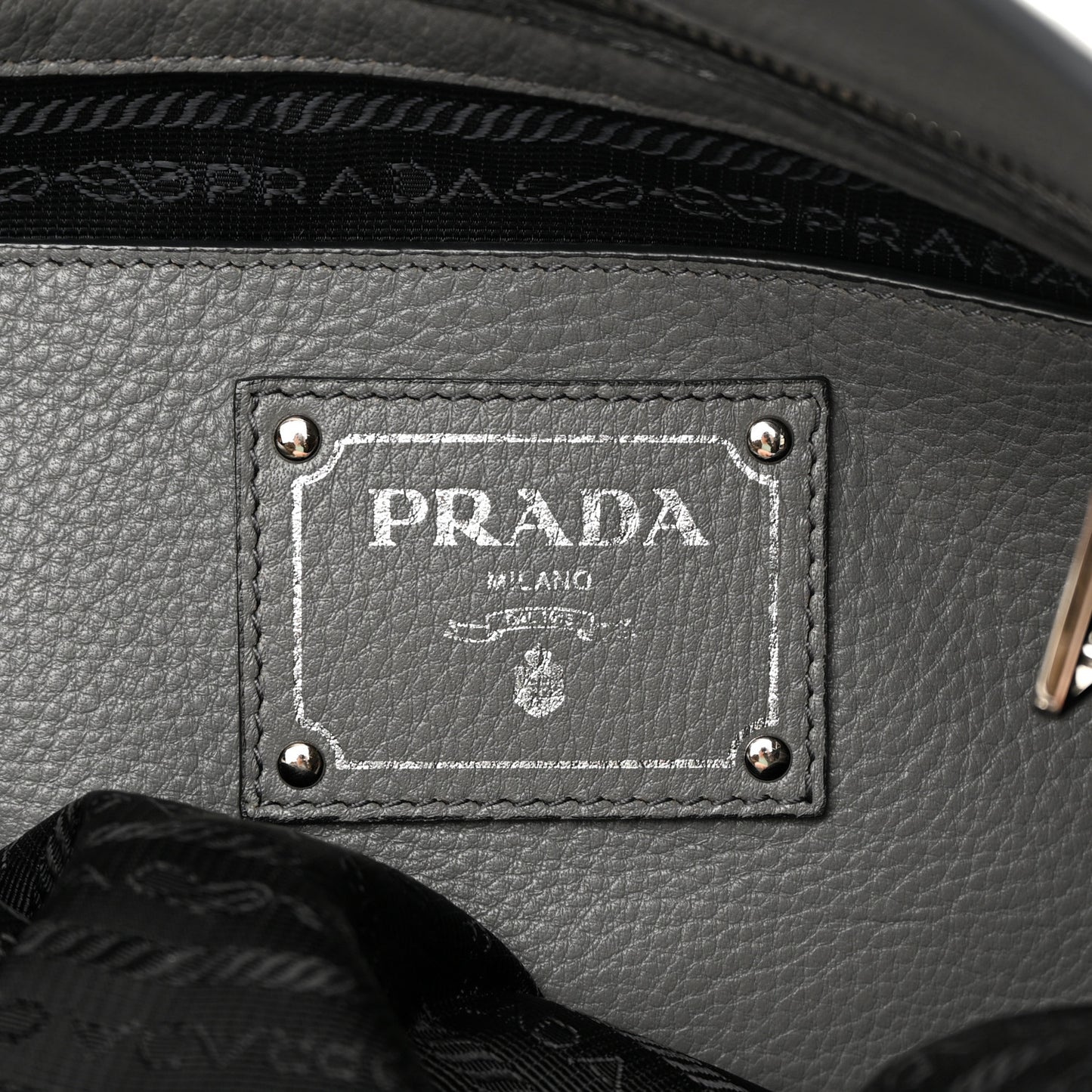 Vitello Daino Side Pocket Tote Marmo