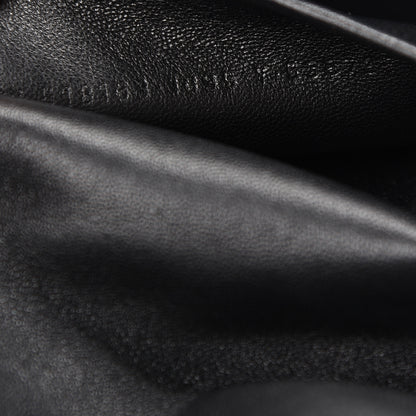 Balenciaga Wool Plaid Diagonal Allover Logo Matelasse XS Souvenir Belt Bag Black White Red 8 of 10