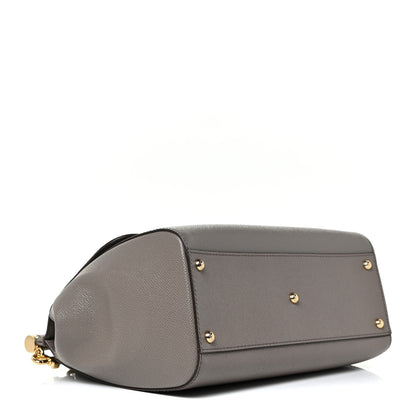 Dolce & Gabbana Dauphine Miss Sicily Satchel Grey 4 of 10