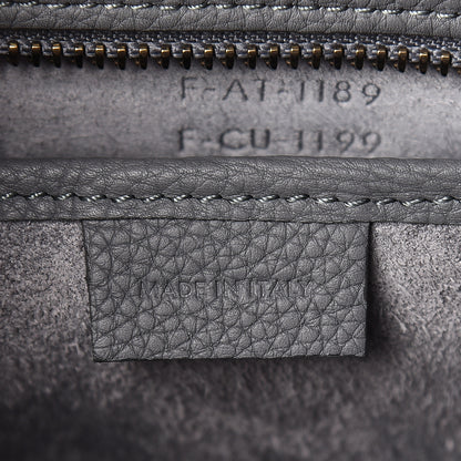 Celine Baby Drummed Calfskin Nano Luggage Kohl 6 of 10