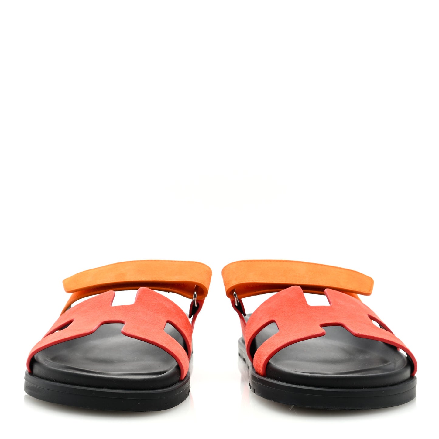 Suede Goatskin Womens Chypre Sandals 38 Rouge Ecarlate