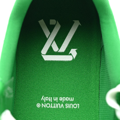 Louis Vuitton Mens LV Trainer Sneakers 8 Green 8 of 11