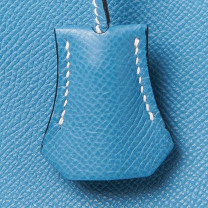 Hermes Epsom HAC Birkin 32 Blue Jean 31 of 39