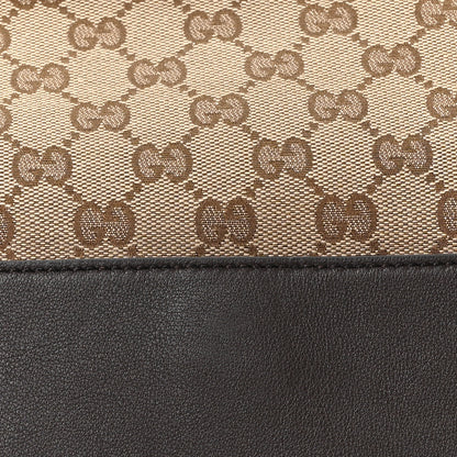 Gucci Monogram Calfskin Web Medium Duffle Beige Ebony New Acero 8 of 10
