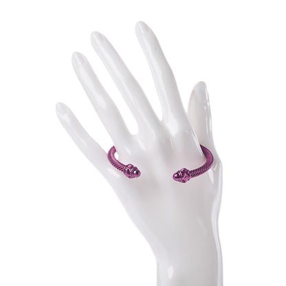 David Yurman Aluminum 5mm Renaissance Bracelet Dark Pink 2 of 4