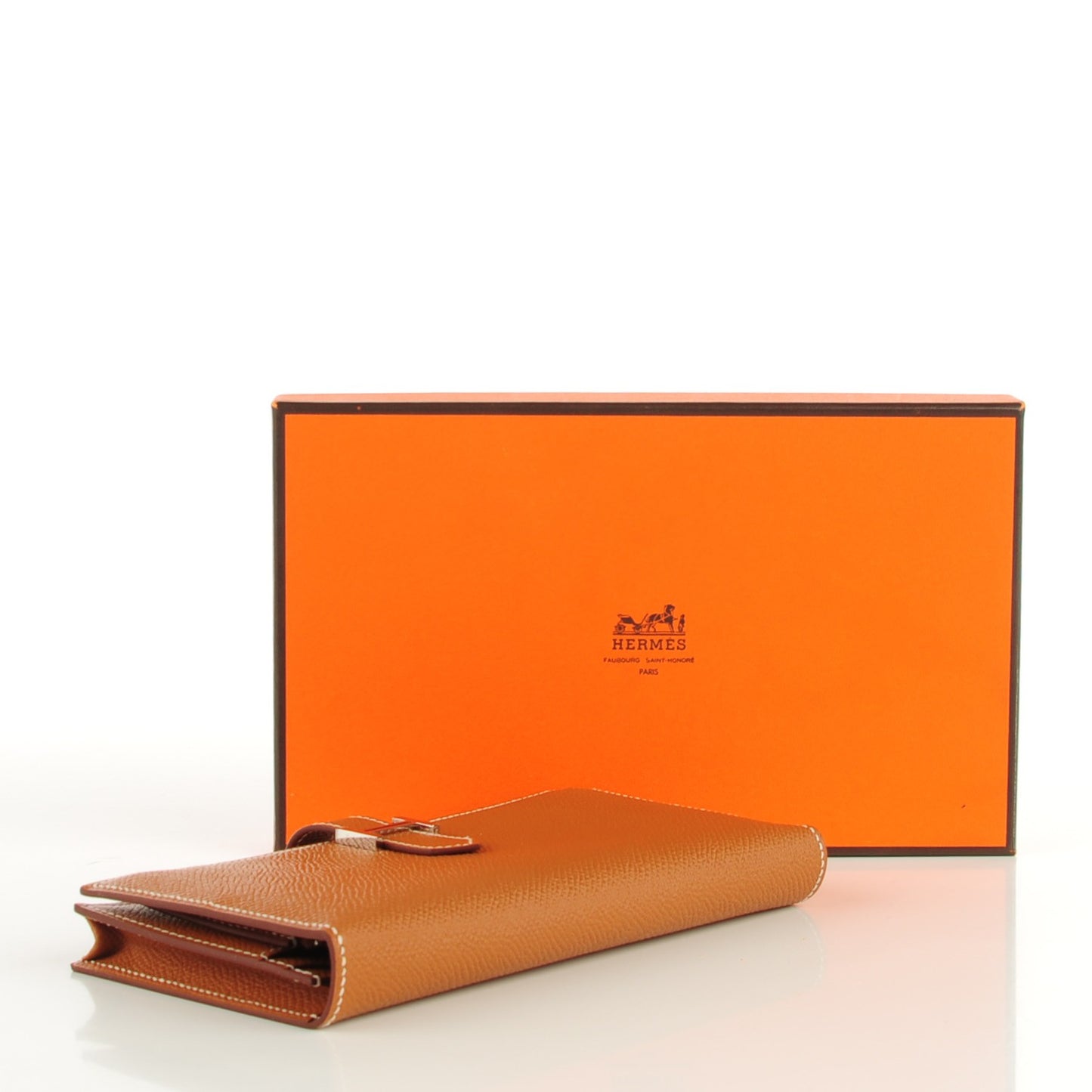 Epsom Bearn Gusset Wallet Gold