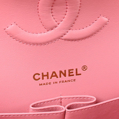 Chanel Caviar Quilted Medium Double Flap Pink 5 of 10