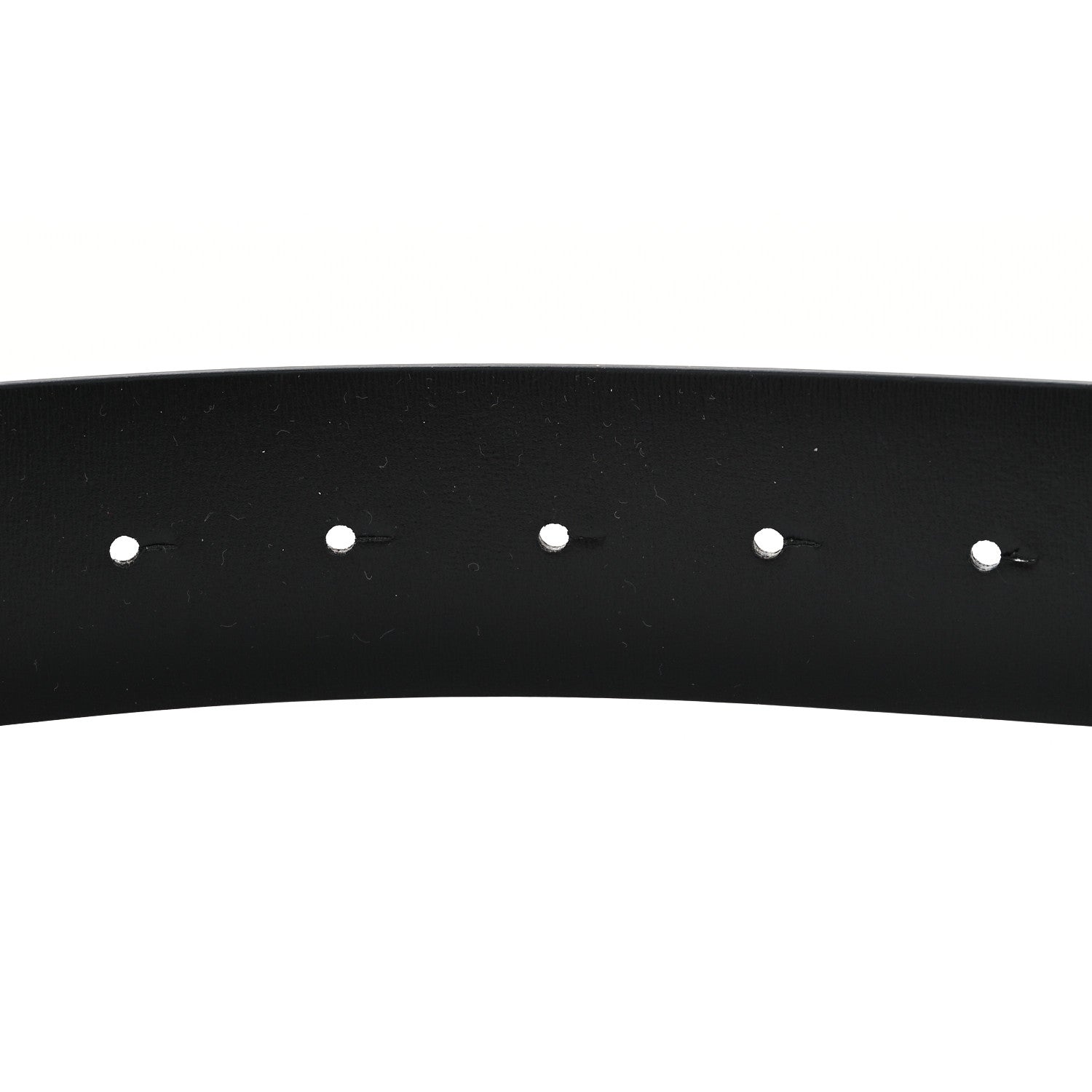 Valentino Garavani Metallic Calfskin Crystal VLogo 40mm Belt 95 38 Silver 4 of 5