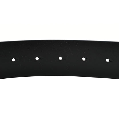 Valentino Garavani Metallic Calfskin Crystal VLogo 40mm Belt 95 38 Silver 4 of 5