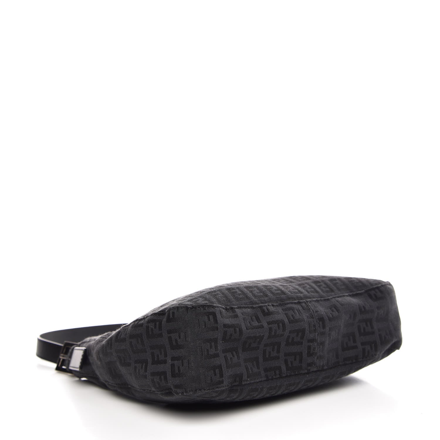 Fendi Zucchino Small Hobo Black 5 of 7