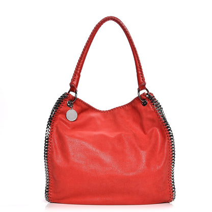 Stella McCartney Shaggy Deer Falabella Hobo Red 1 of 7