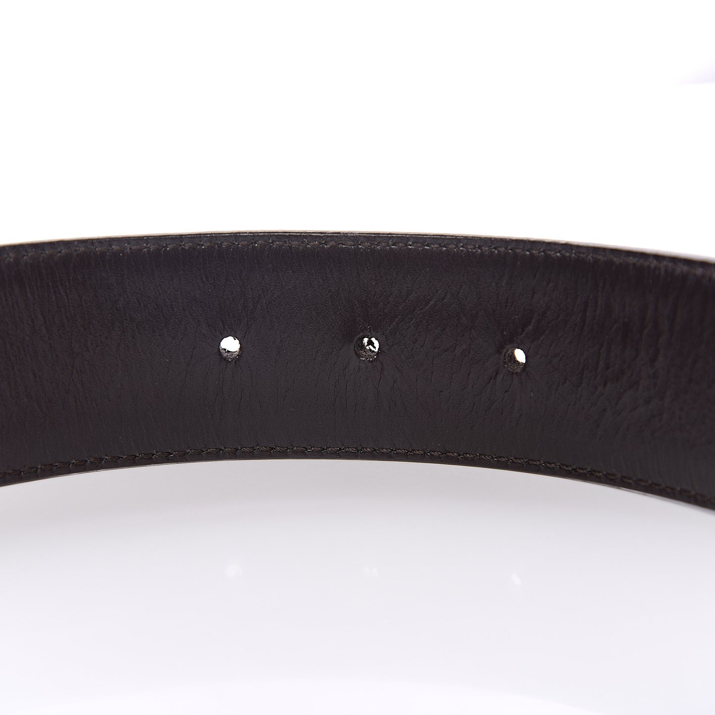 Monogram Interlocking G Belt 100 40 Dark Brown