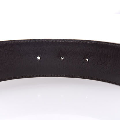 Gucci Monogram Interlocking G Belt 100 40 Dark Brown 7 of 7