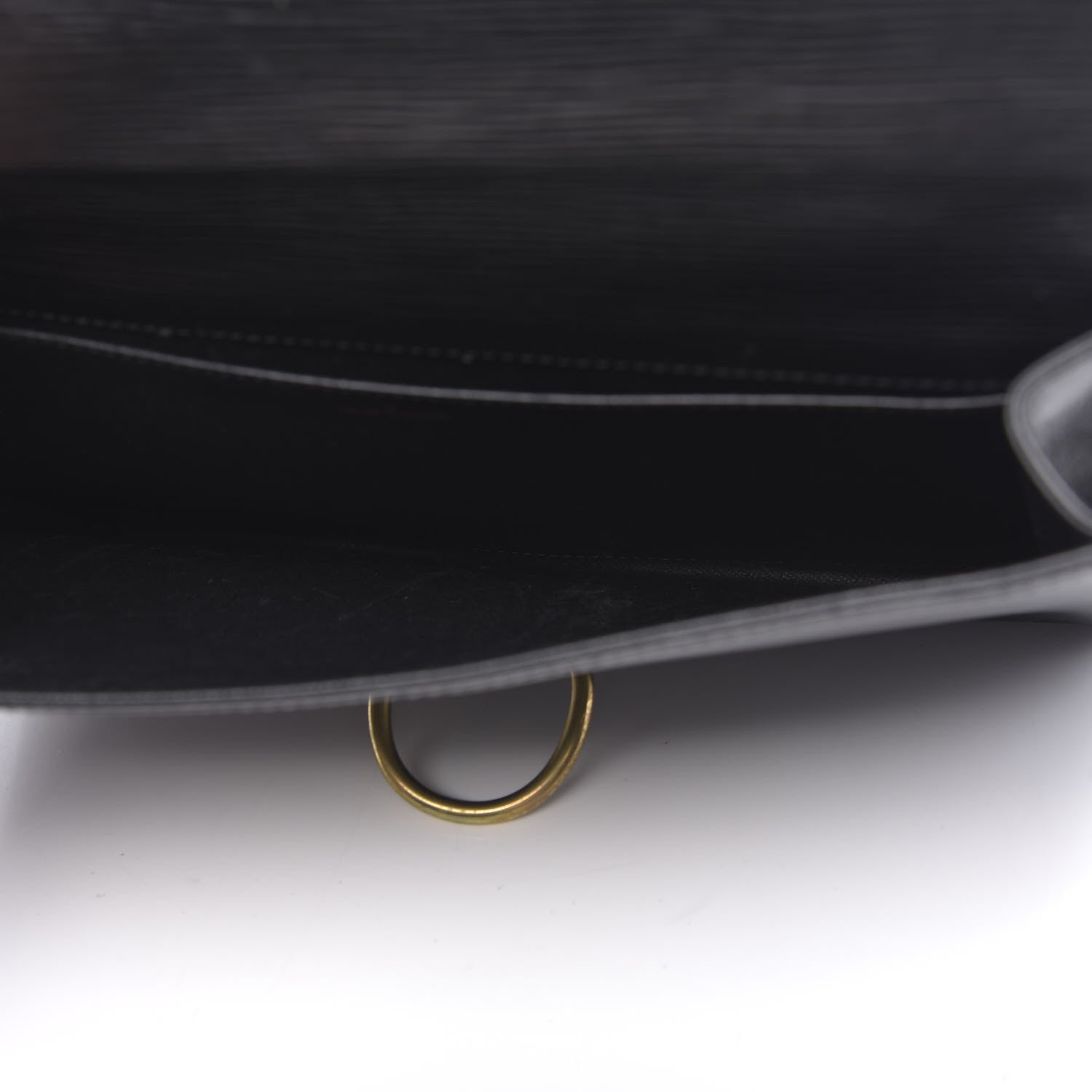 Louis Vuitton Epi Pochette Iena 28 Black 5 of 8