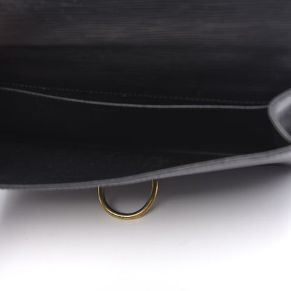 Louis Vuitton Epi Pochette Iena 28 Black 5 of 8