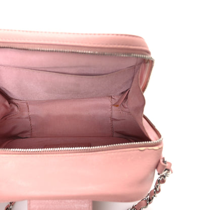 Chanel Lambskin Quilted Mini CC Box Camera Bag Pink 5 of 12
