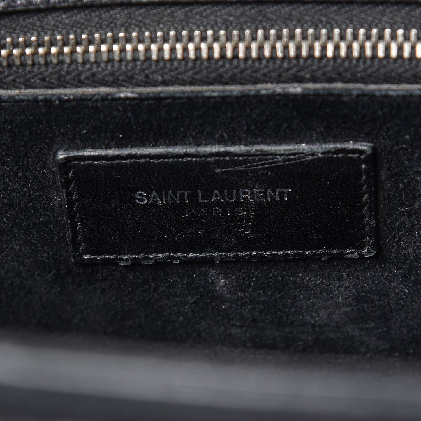 Python Calfskin Embossed Small Sac de Jour Black