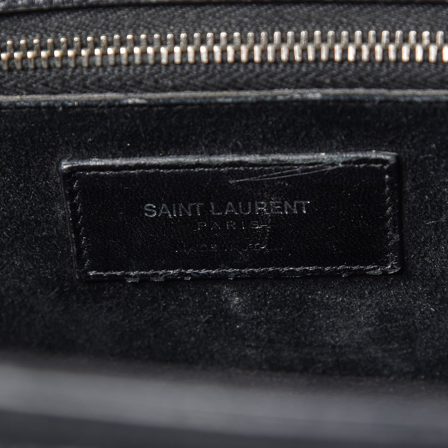 Saint Laurent Python Calfskin Embossed Small Sac de Jour Black 9 of 15