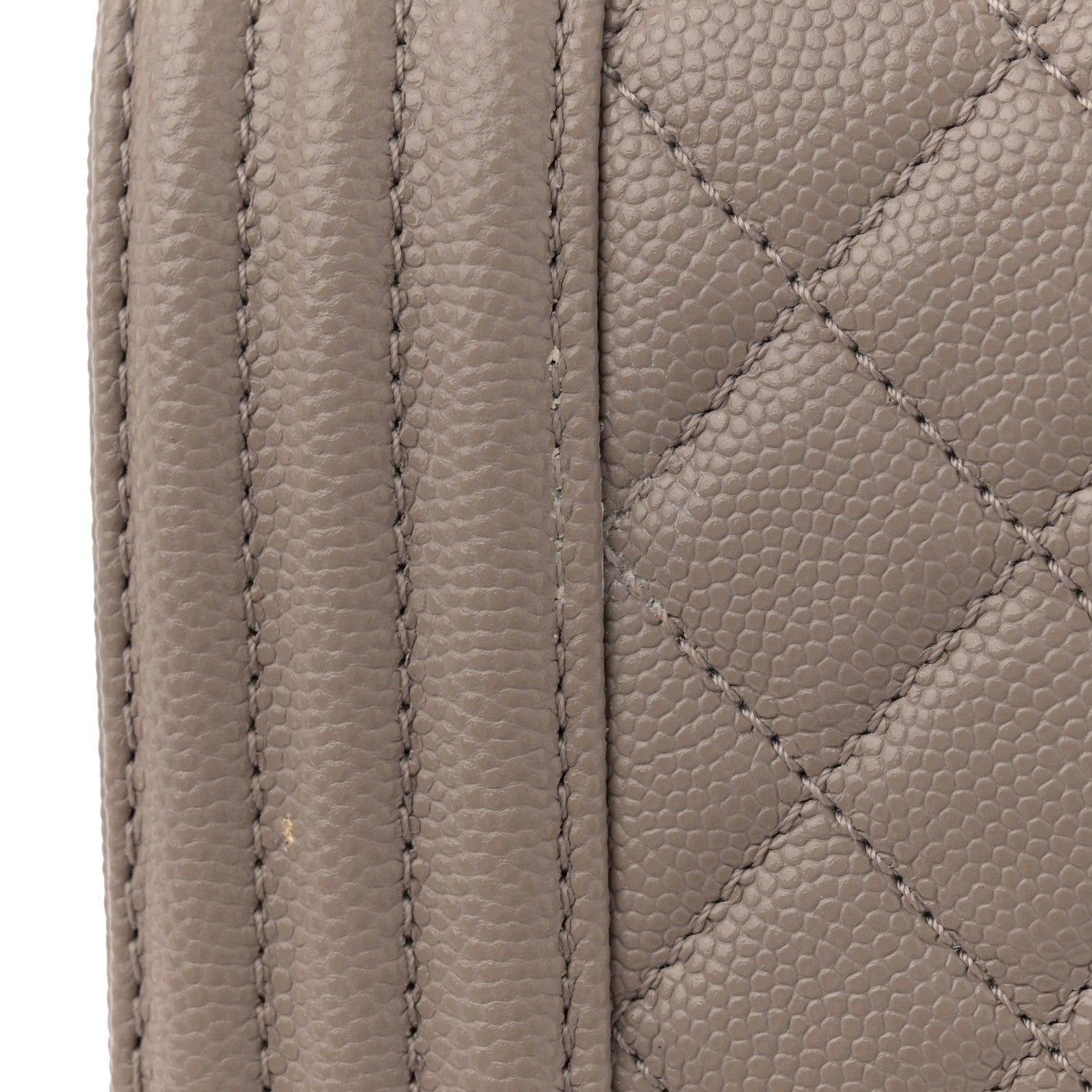 Chanel Caviar Quilted Large Boy Flap Beige 12 of 12
