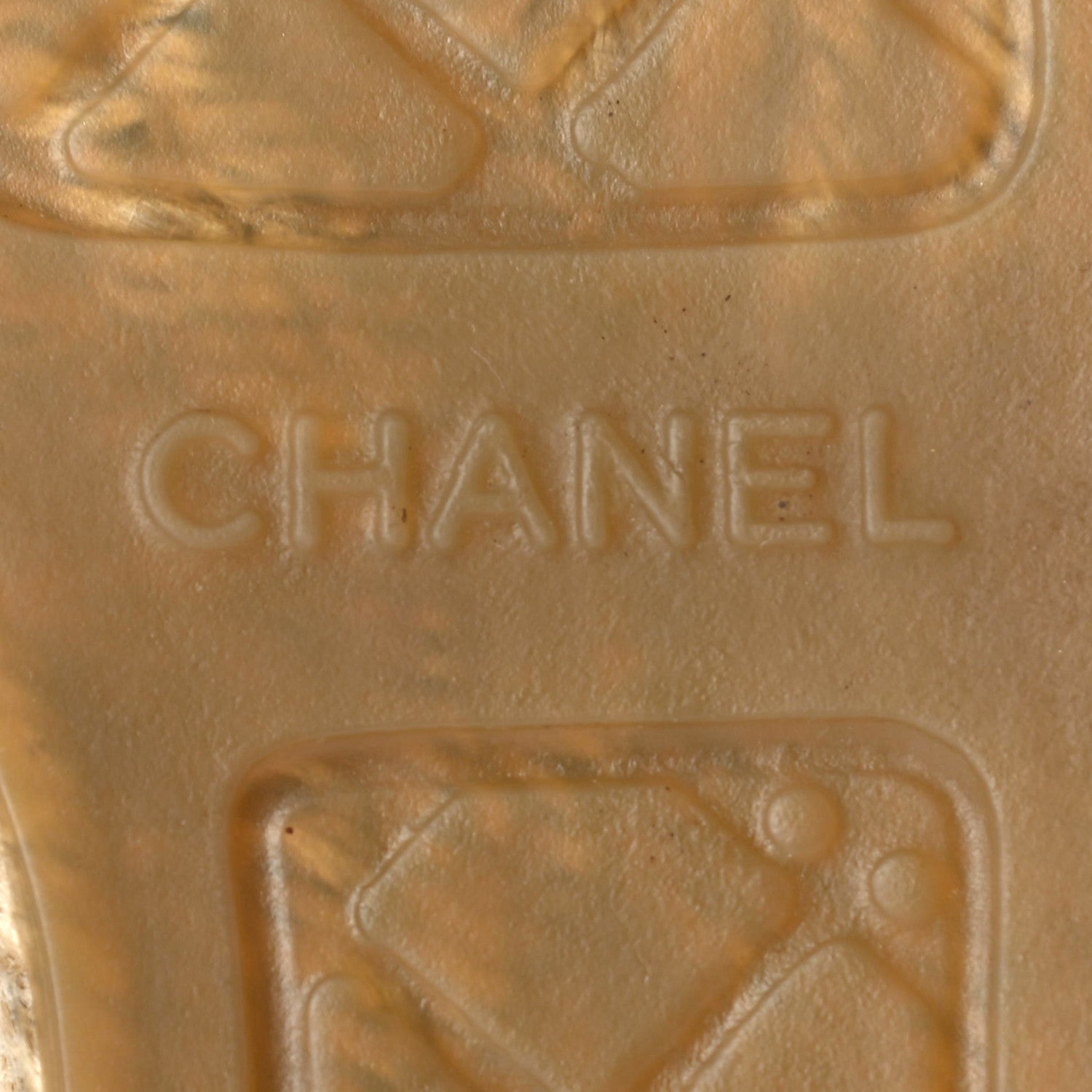 Chanel Mesh Grosgrain CC Espadrilles 36 Black 7 of 8