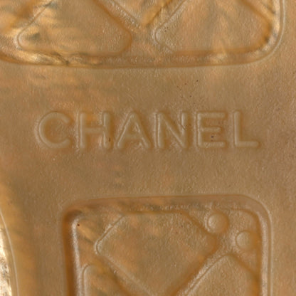 Chanel Mesh Grosgrain CC Espadrilles 36 Black 7 of 8