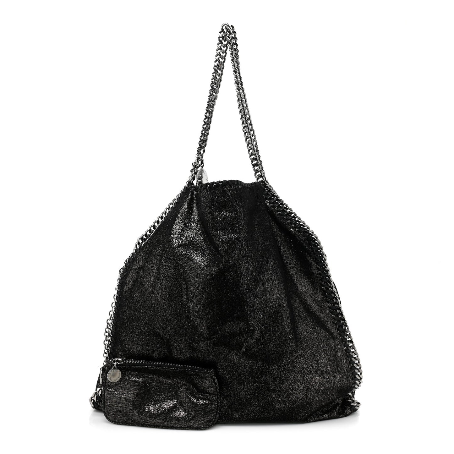 Shaggy Deer Big Falabella Tote Ruthenium