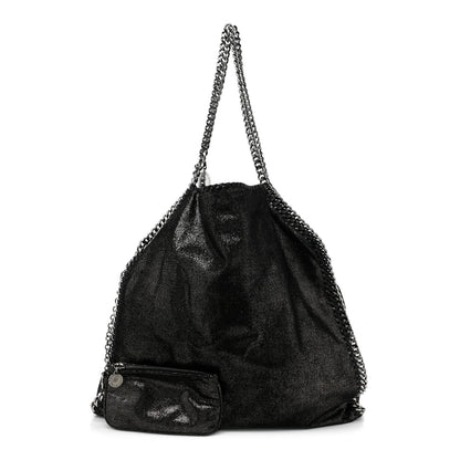 Stella McCartney Shaggy Deer Big Falabella Tote Ruthenium 3 of 10
