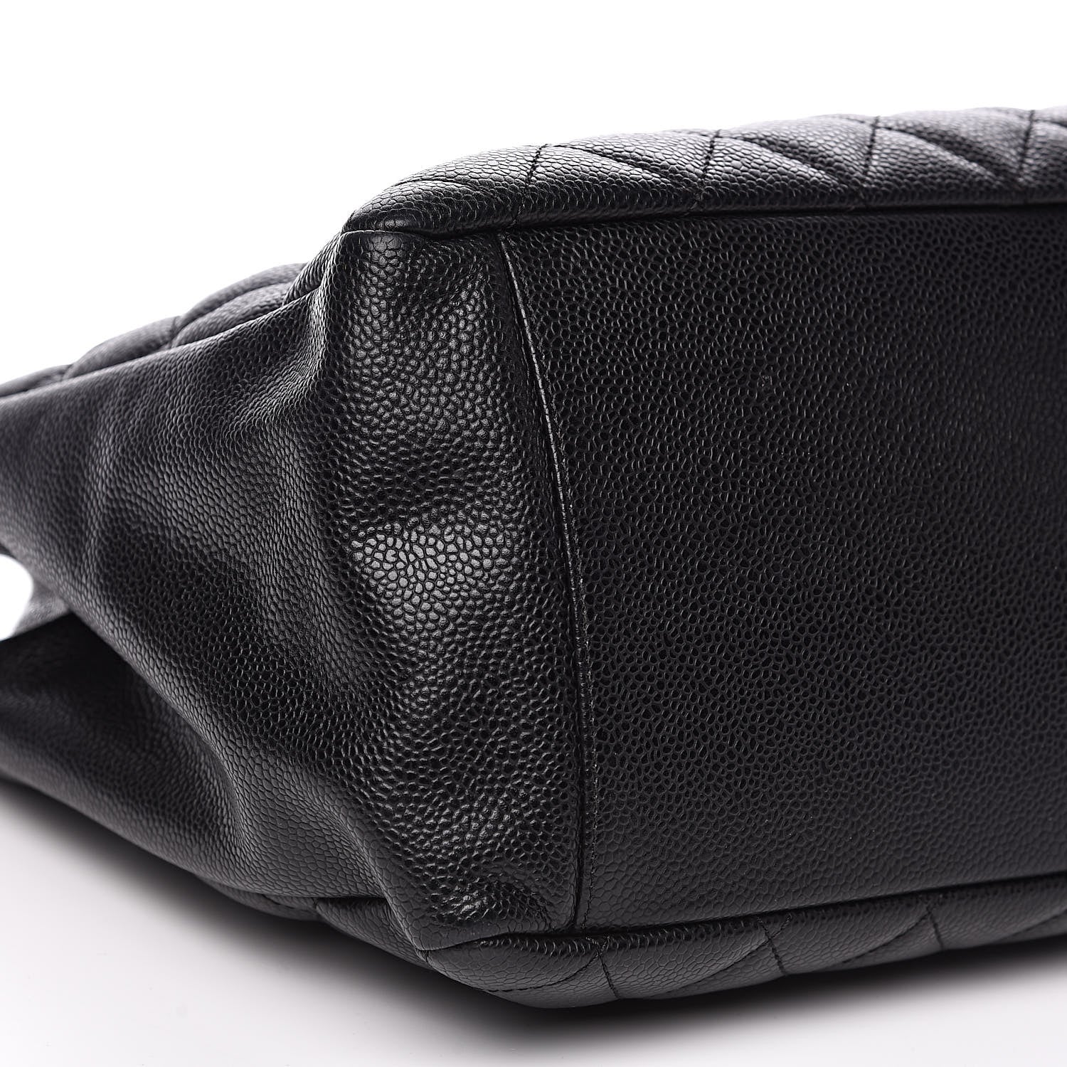 Chanel Caviar Quilted Grand Shopping Tote GST Black 9 of 16