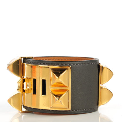 Hermes Swift Collier de Chien CDC Bracelet S Graphite 3 of 6