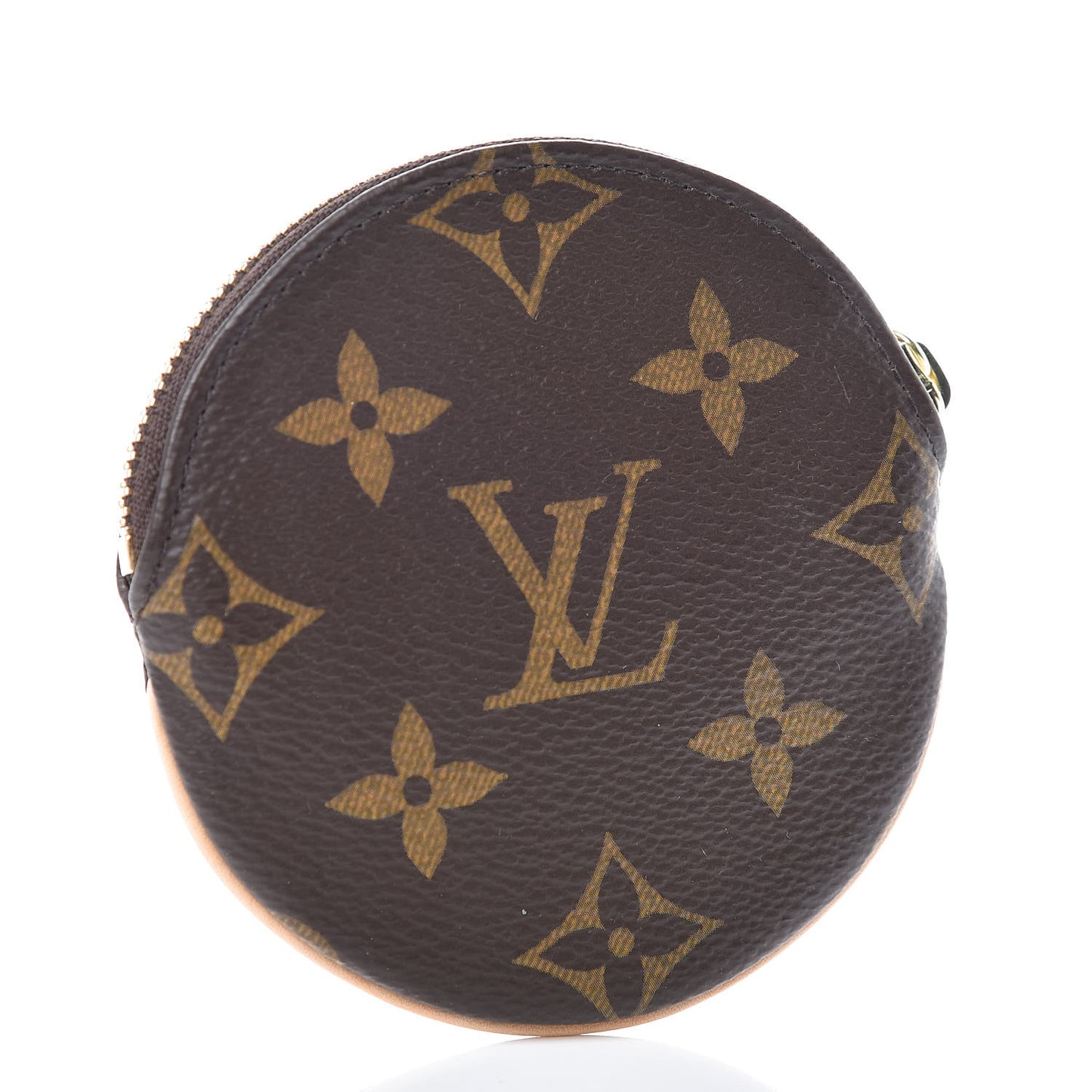 Monogram Round Coin Purse