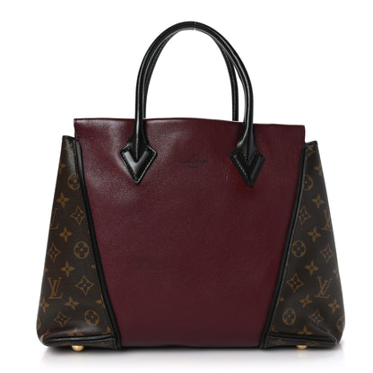 Louis Vuitton Monogram Cuir Orfevre Tote W PM Prunille 1 of 8