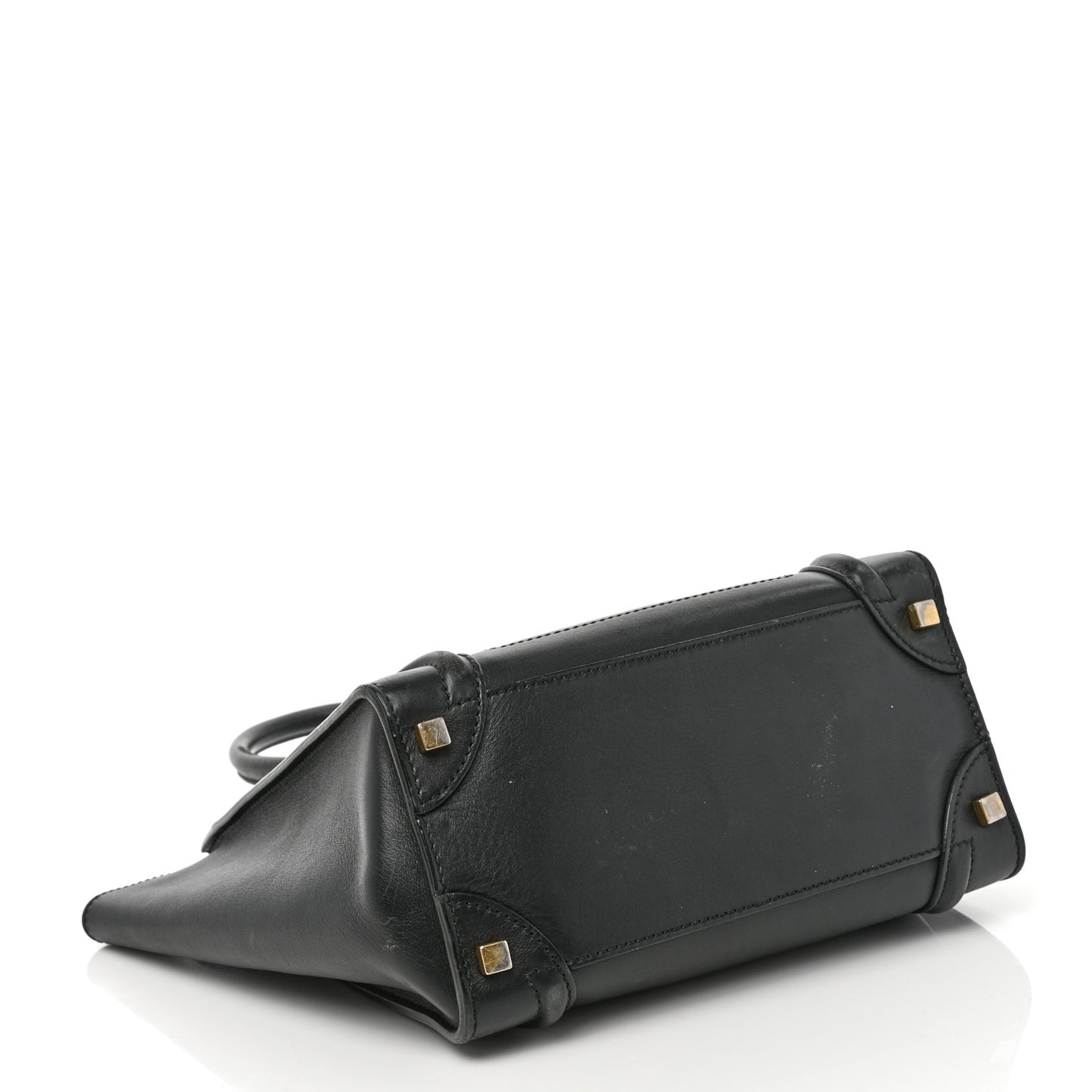 Smooth Calfskin Micro Luggage Black