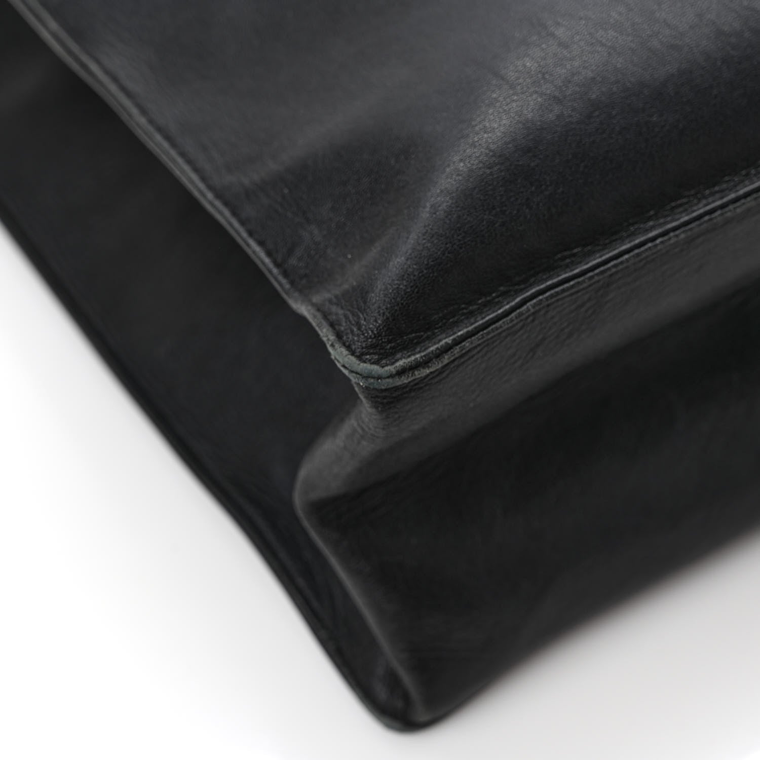 Chanel Lambskin CC Tote Black 11 of 12