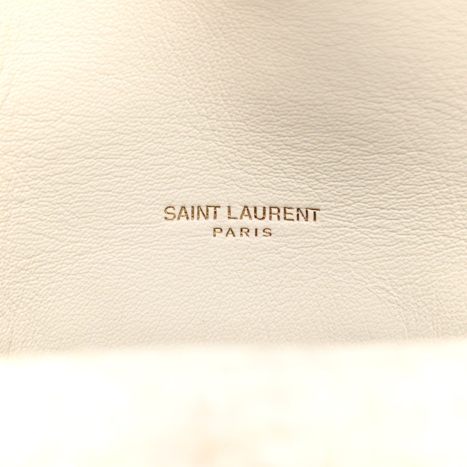 Saint Laurent Boucle Tweed Quilted Small Loulou Puffer Monogram Chain Satchel Crema Soft 6 of 10