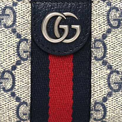 Gucci GG Supreme Monogram Web Ophidia Key Case Beige Blue 8 of 8