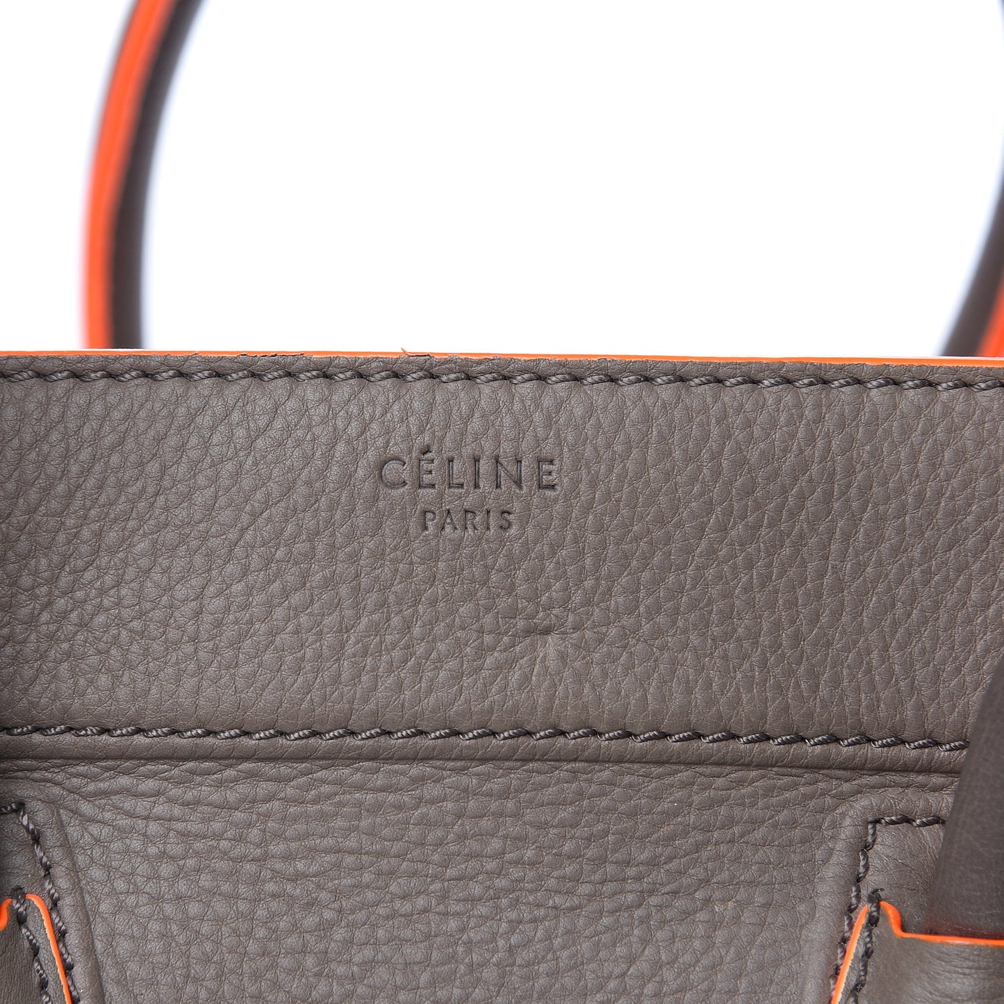 Supple Calfskin Medium Phantom Luggage Grey