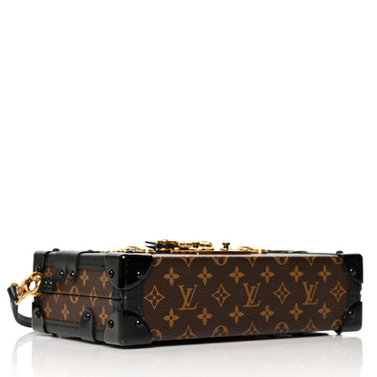 Louis Vuitton Monogram Petite Malle Black 3 of 8