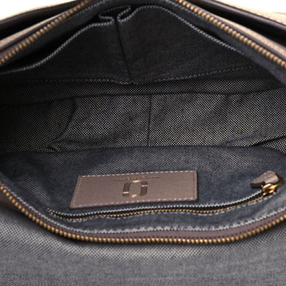 Marc Jacobs Calfskin Interlock Courier Messenger Taupe 5 of 13