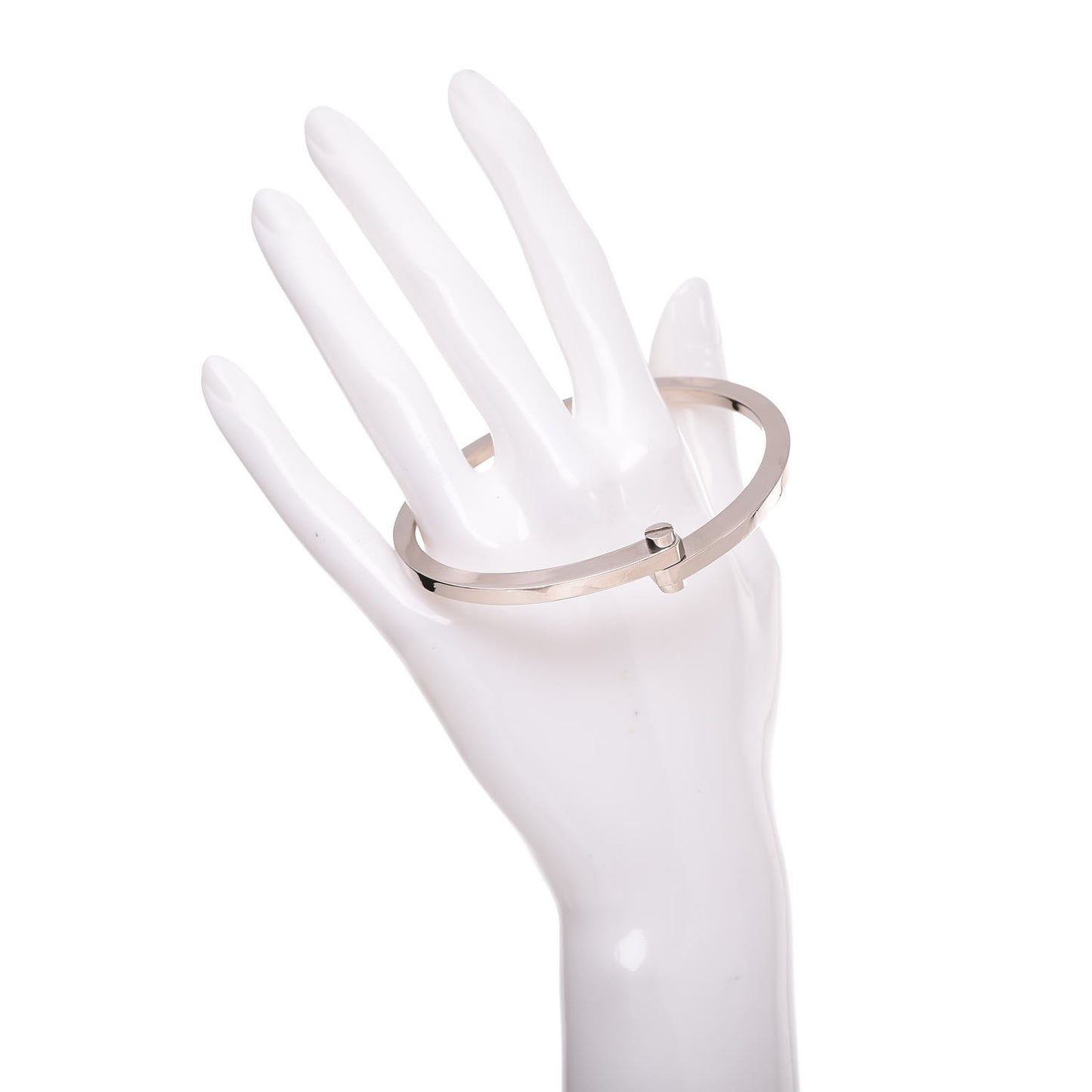18K White Gold Menotte Bracelet 60