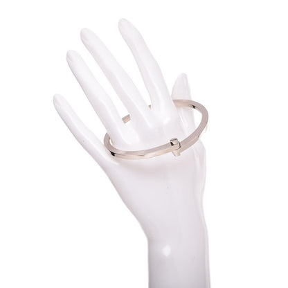 Cartier 18K White Gold Menotte Bracelet 60 6 of 8